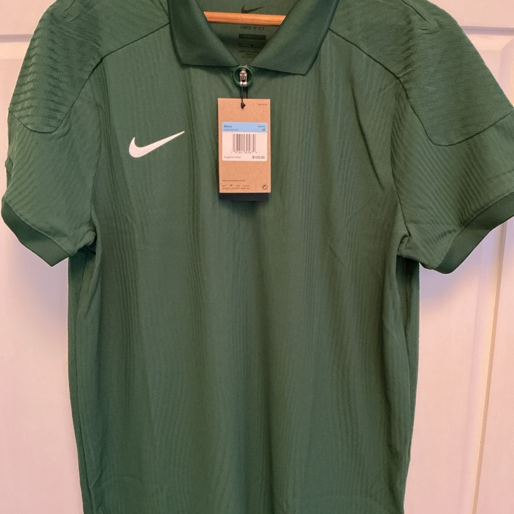NWT Nike Dri-FIT ADV Medium Court Slam Tennis Pickleball Golf Polo HQ0792 $105